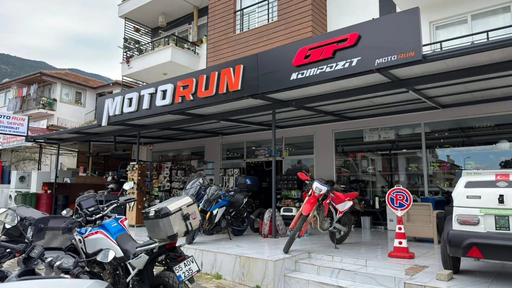 Motosiklet sis farı montajları 'Fethiye Motorun' da