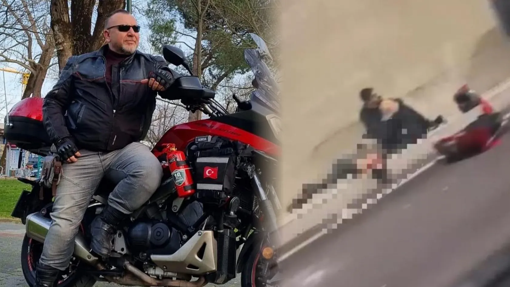 Feci trafik kazası: Motosiklet tutkunu sanatçı hayatını kaybetti, oğlu ağır yaralandı
