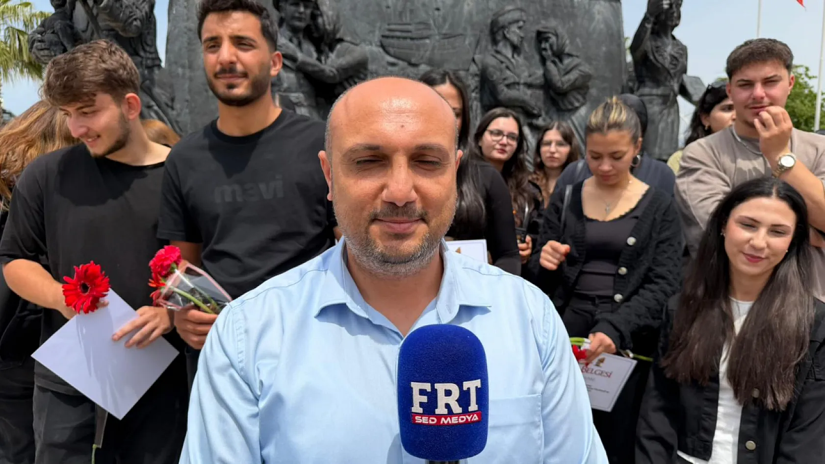 MSKÜ öğrencileri sosyal sorumluluk dersini şehit ailelerinin yanında işledi