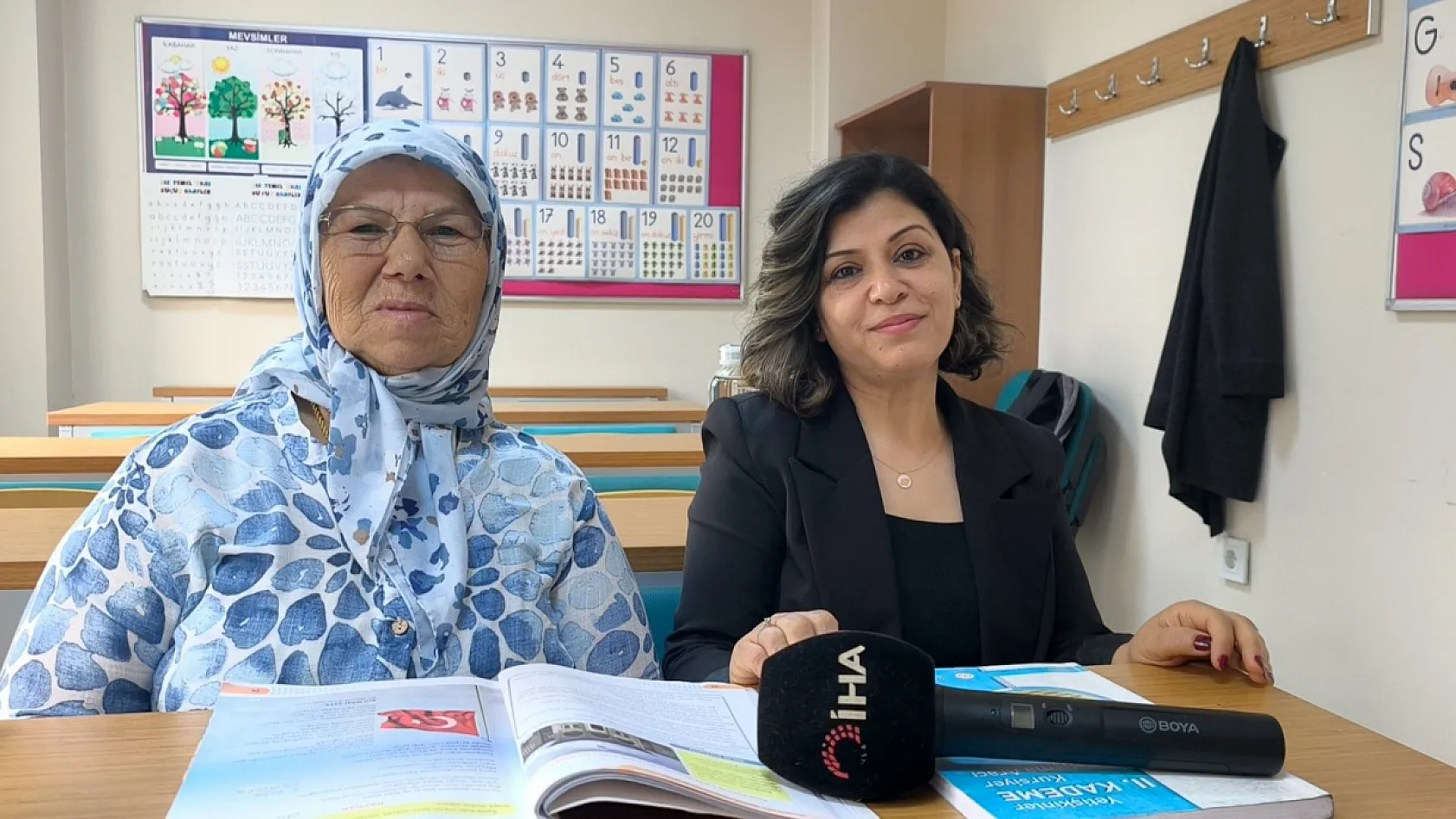 Muğla'da 66 Yaşındaki Gülgün Akçay Okuma Yazma Hayalini Gerçekleştirdi