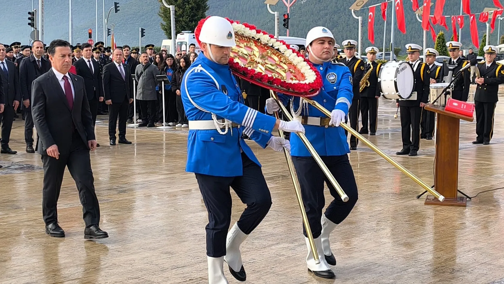 Muğla'da Çanakkale Zaferi'nin 111. yılında şehitler dualarla anıldı
