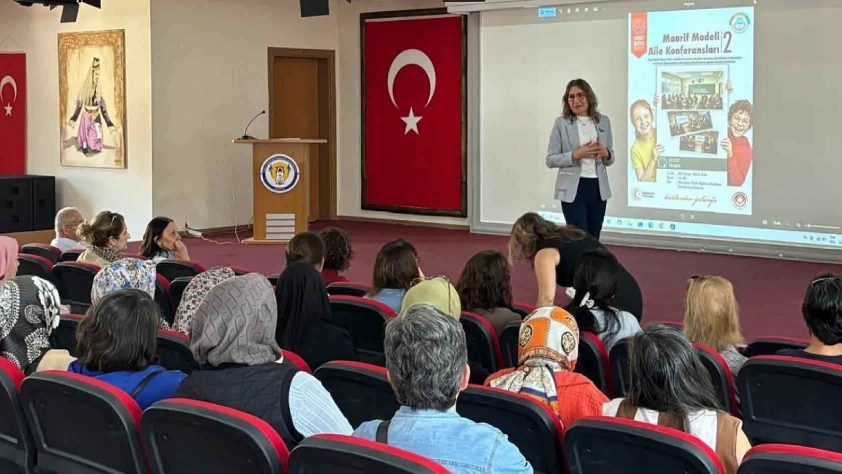 Muğla'da 'Maarif Modeli Aile Konferansları' devam ediyor