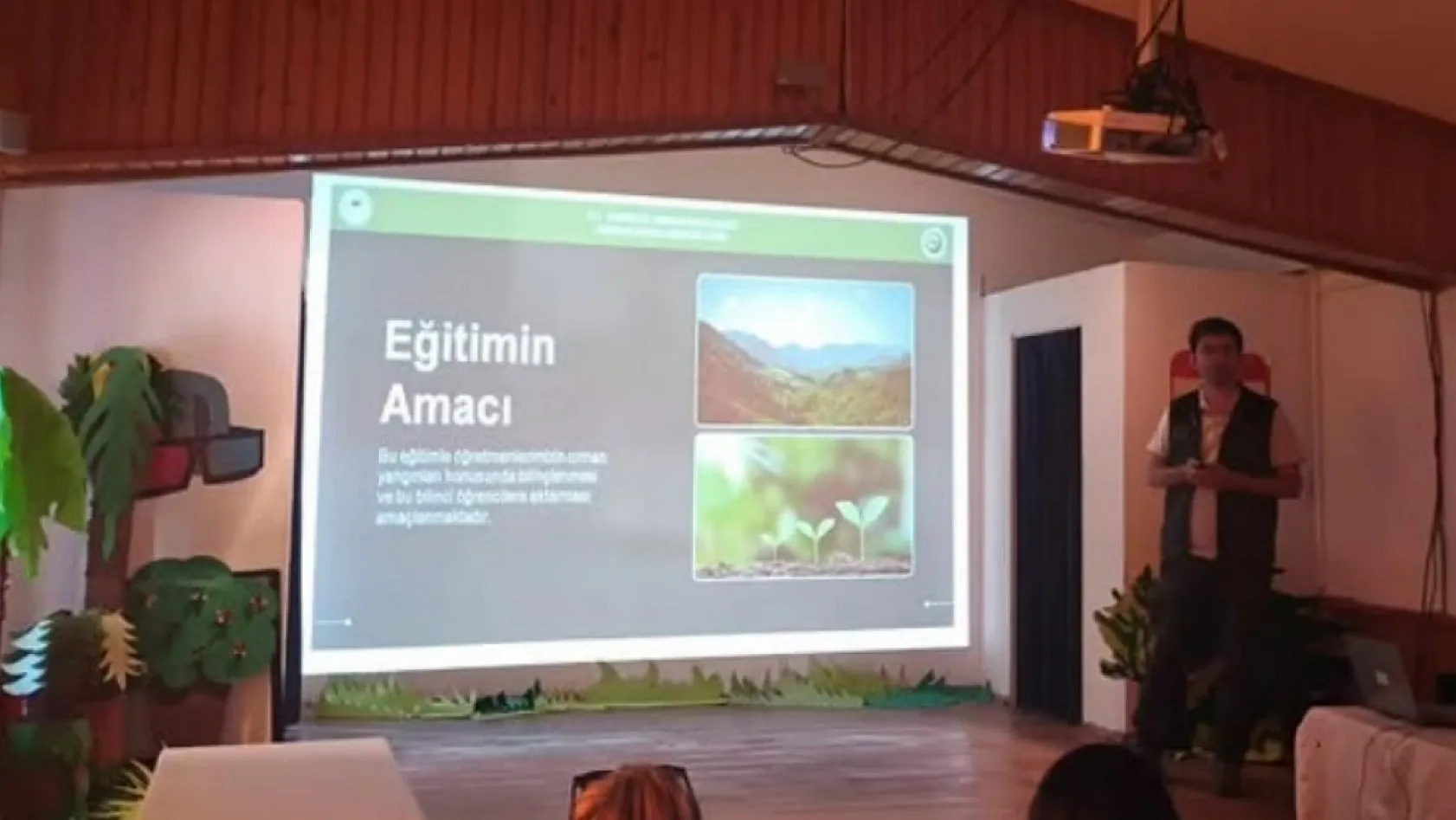 Muğla'da öğretmenlere orman yangını eğitimi
