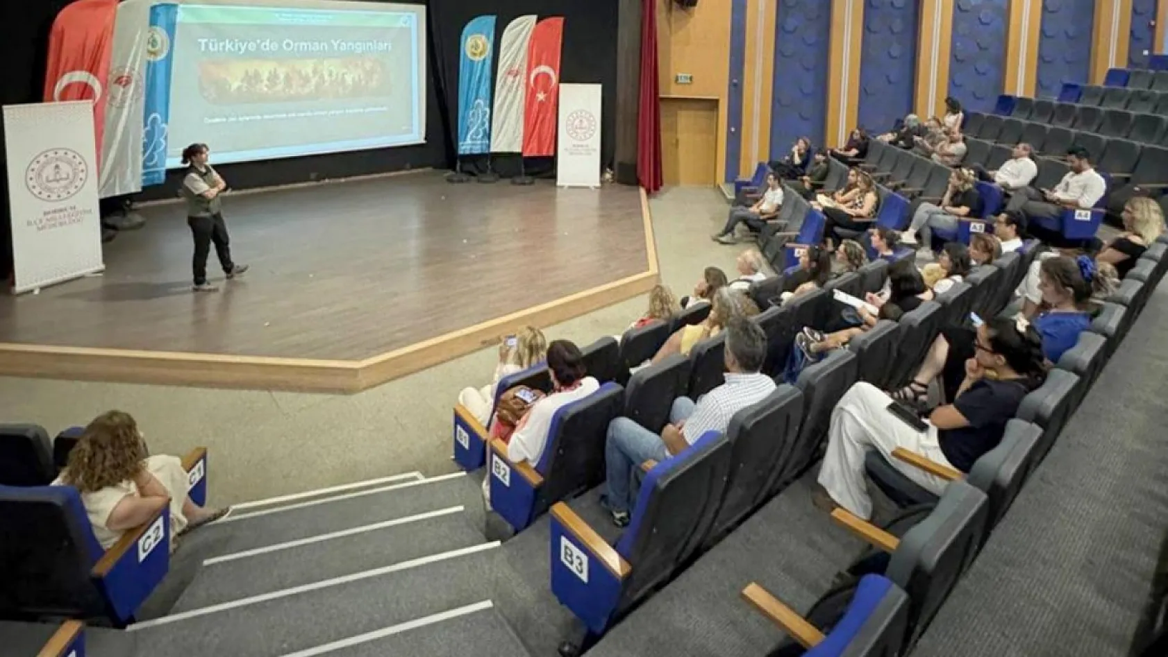 Muğla'da öğretmenlere orman yangınları farkındalık eğitimi