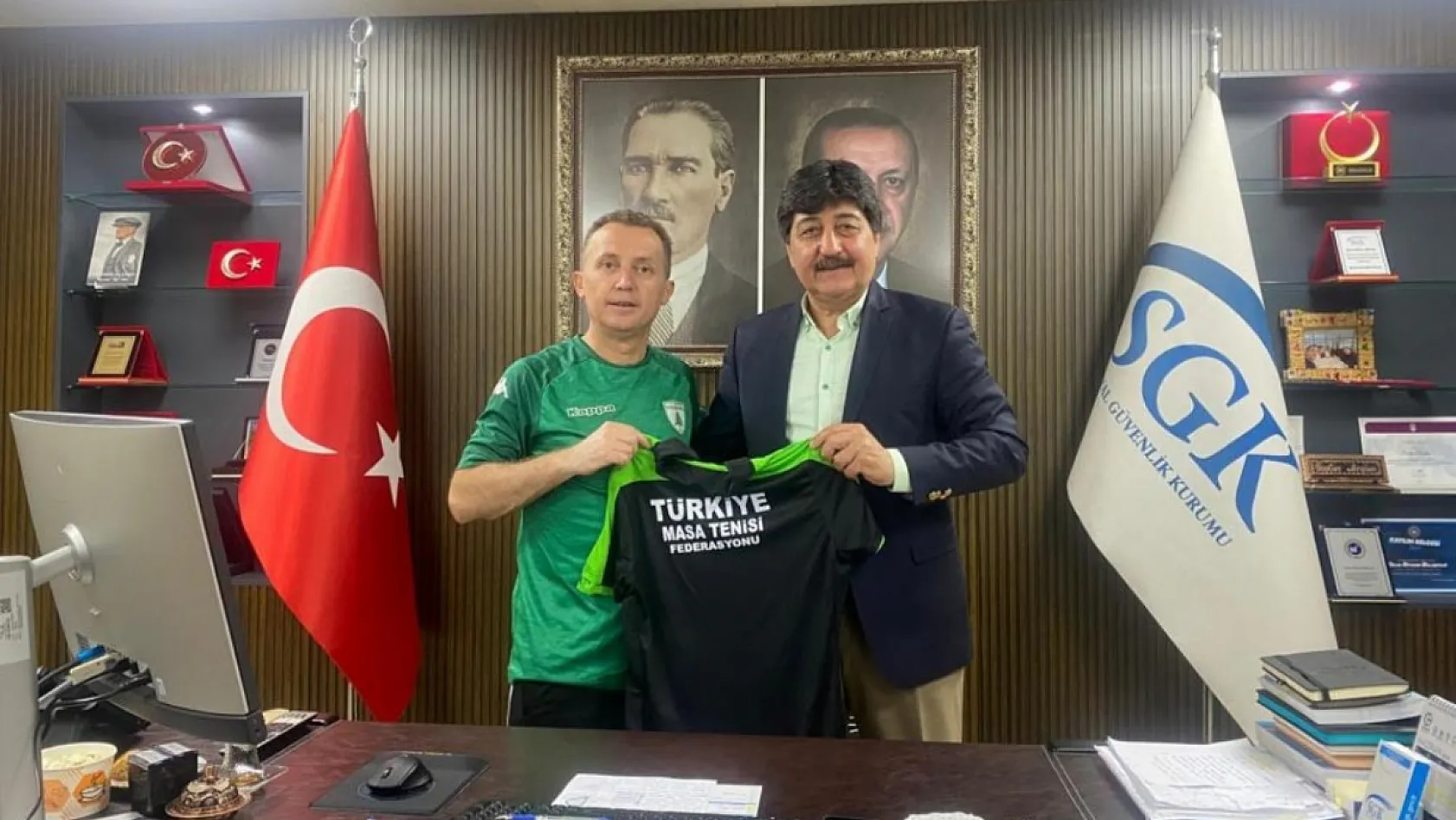 Muğla'da SGK Haftası tenis turnuvası