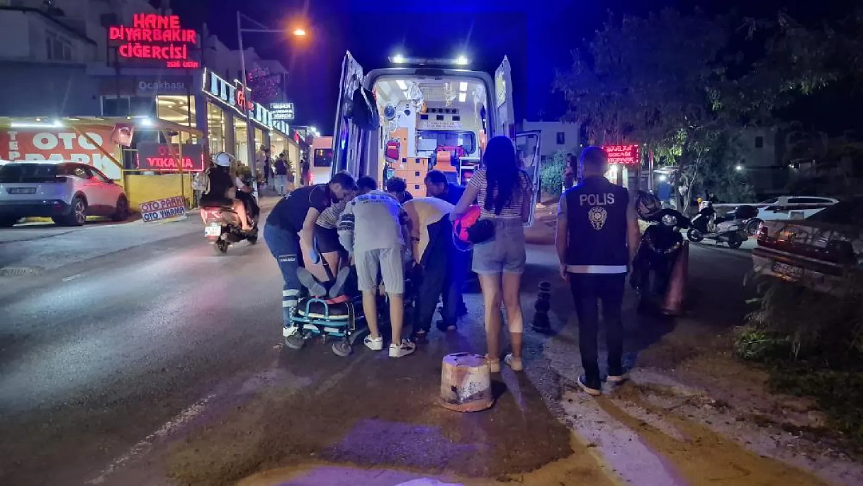 Muğla'da uygulamadan kaçarken polisi ve motosikletliyi yaraladı