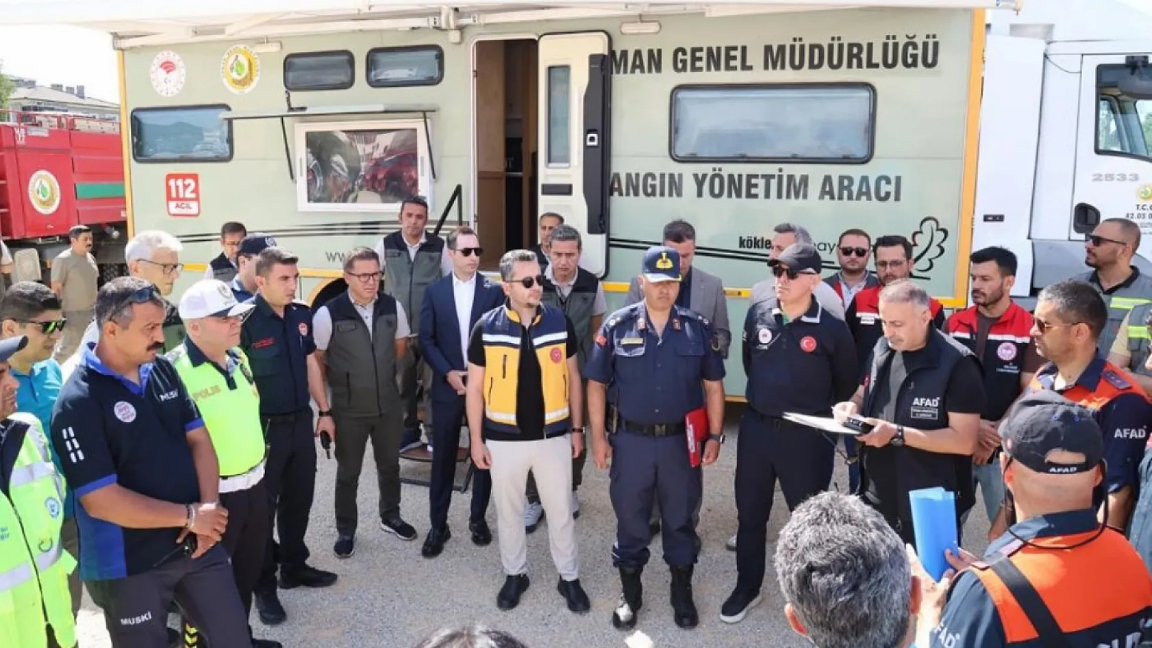Muğla'da yangın sezonu öncesi orman yangın tatbikatı