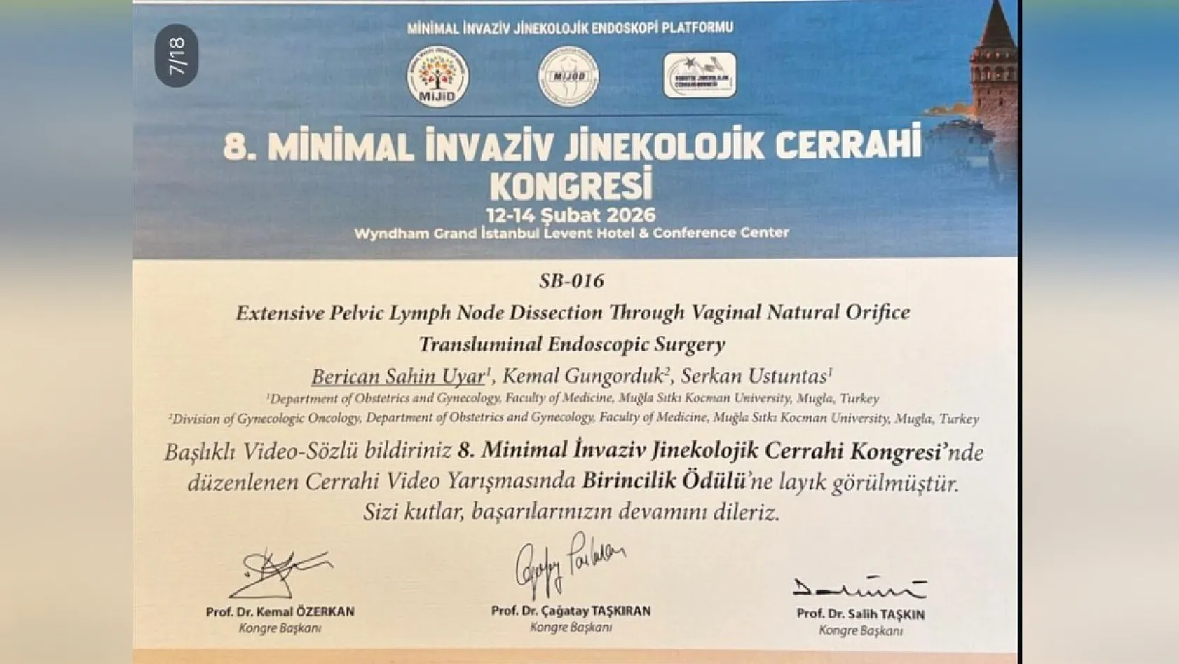 Muğla'daki hastaneye birincilik ödülü