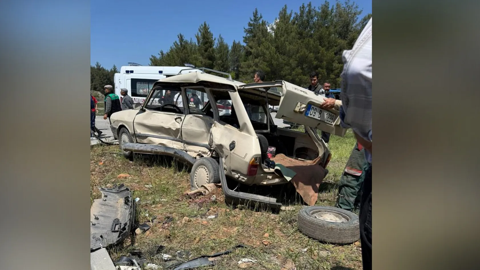 Muğla-Denizli Yolu'nda Feci Kaza: 1 Ölü, 1 Yaralı