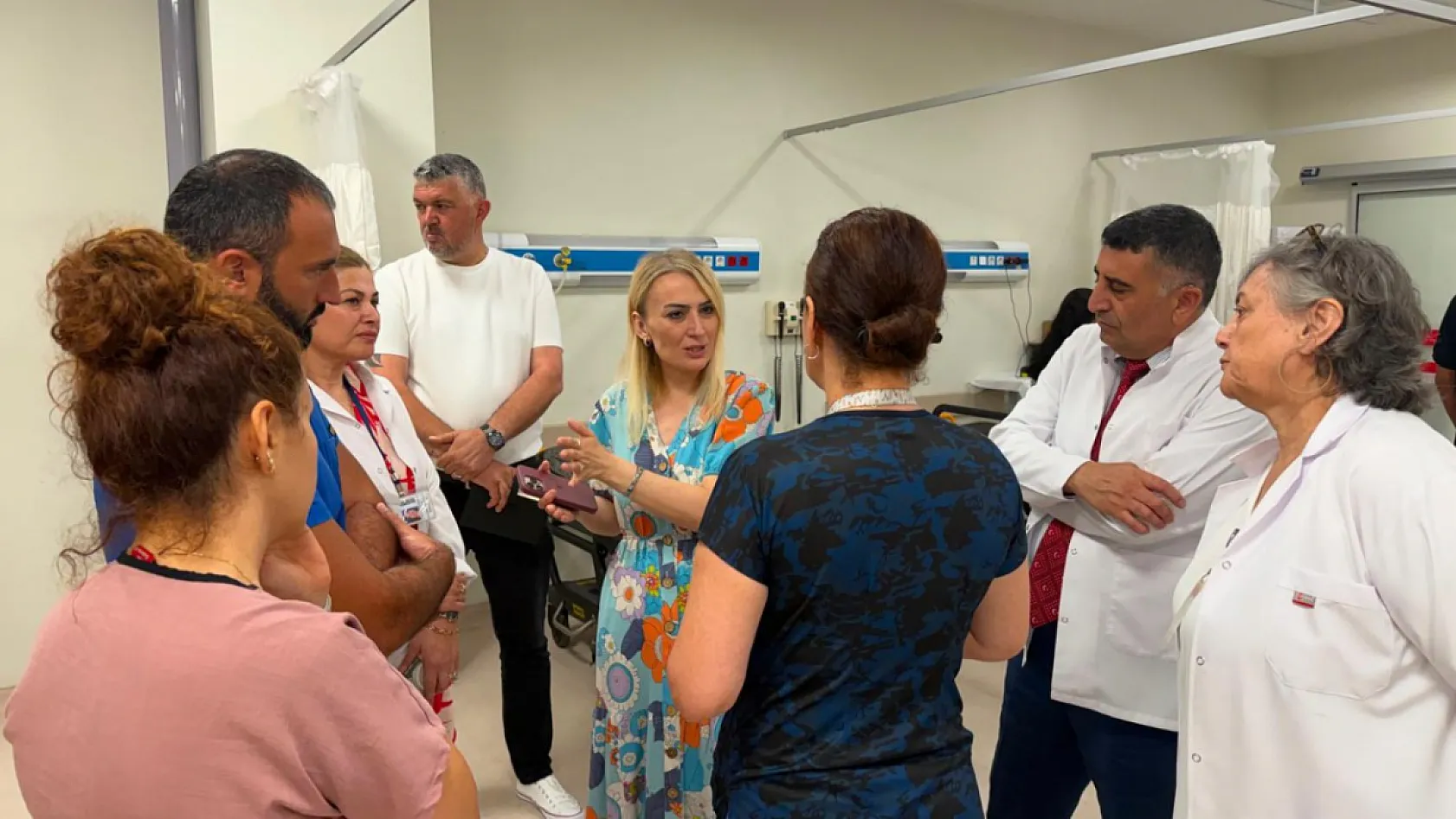 Muğla İl Sağlık Müdürü Akça'dan Bodrum Devlet Hastanesi'ne Ziyaret