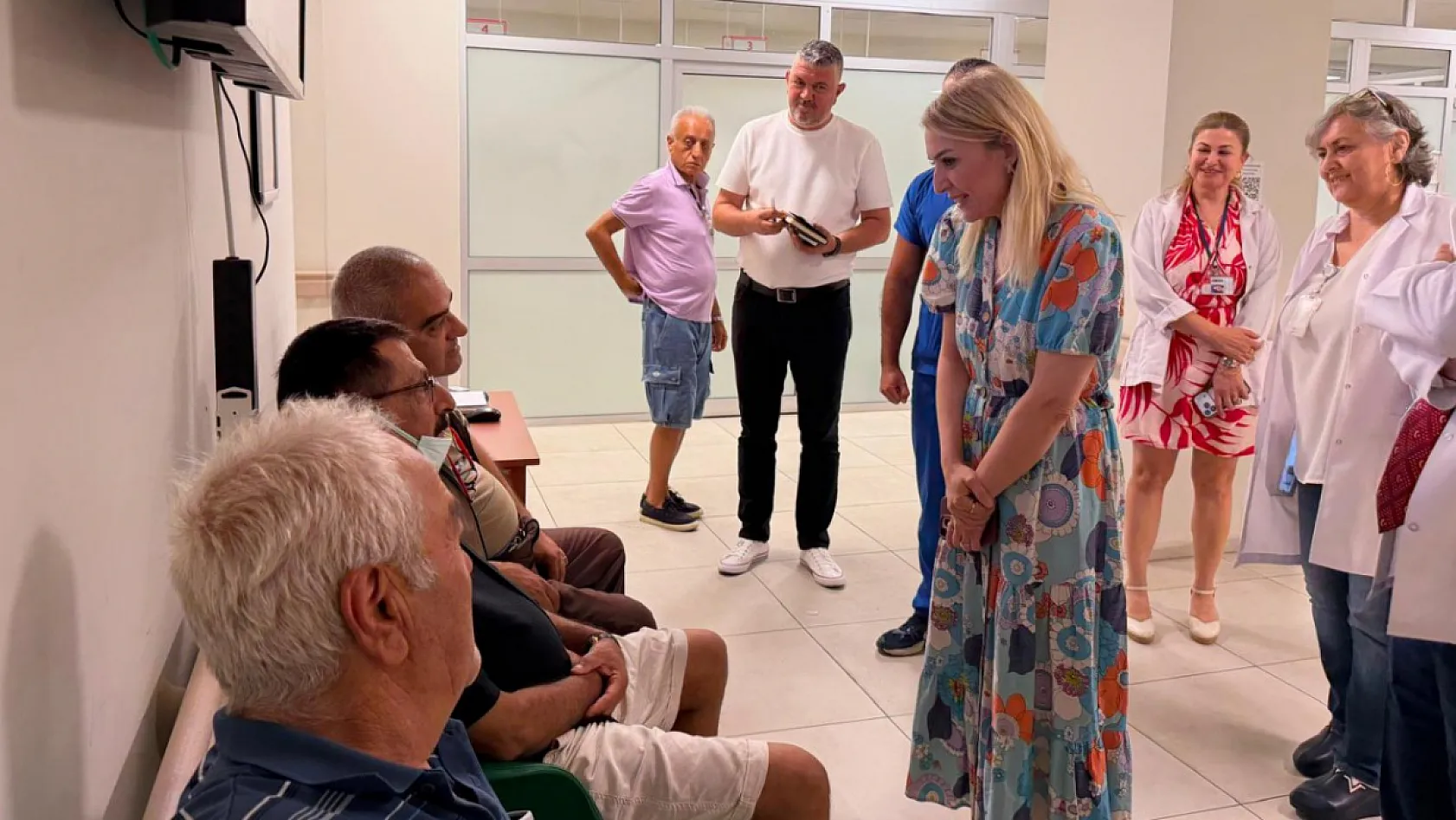 Muğla İl Sağlık Müdürü Akça'dan Bodrum Devlet Hastanesi'ne Ziyaret