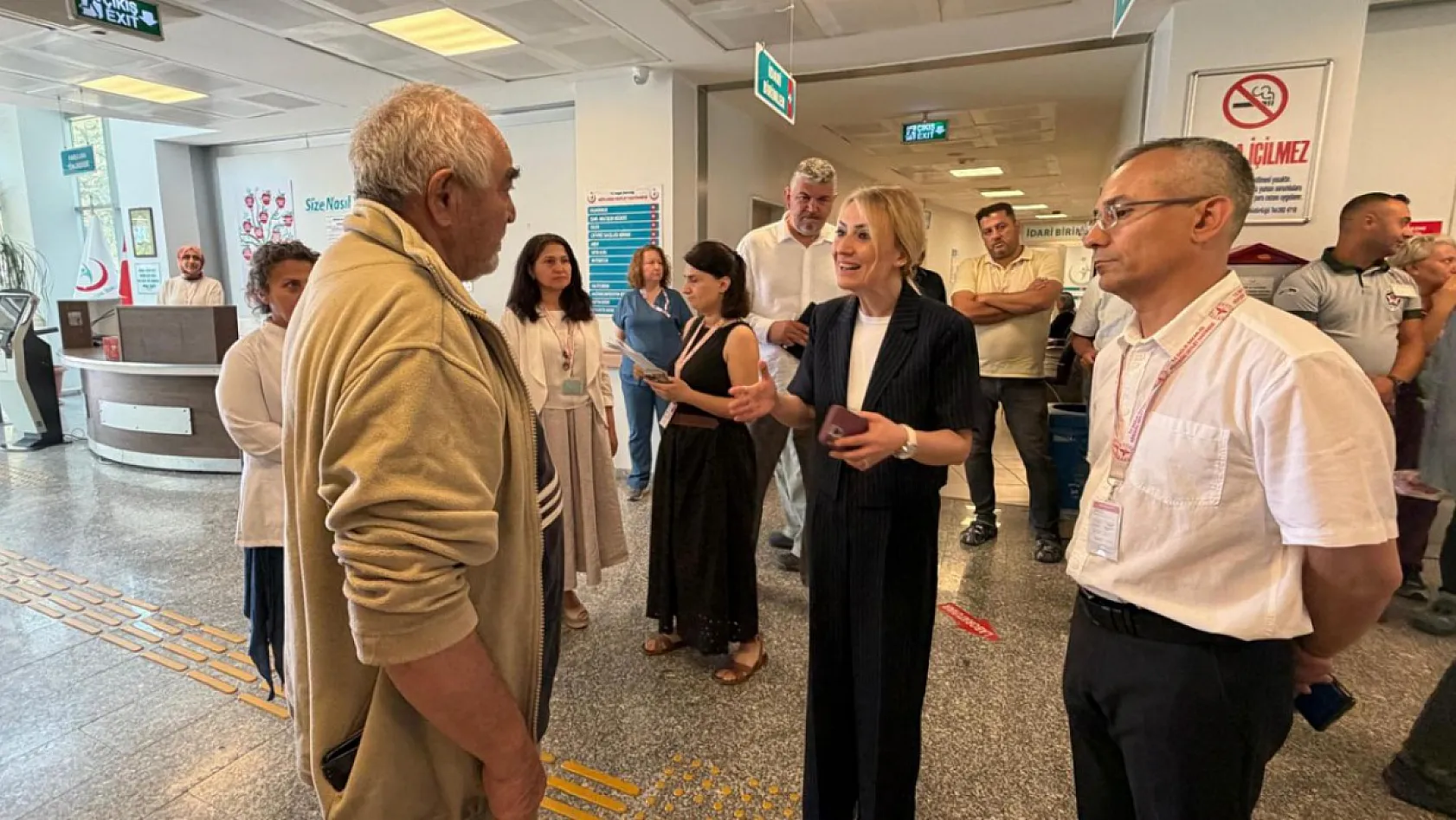 Muğla İl Sağlık Müdürü Dr. Eriş Başaran Akça, Köyceğiz ve Ortaca Devlet Hastanelerini Ziyaret Etti