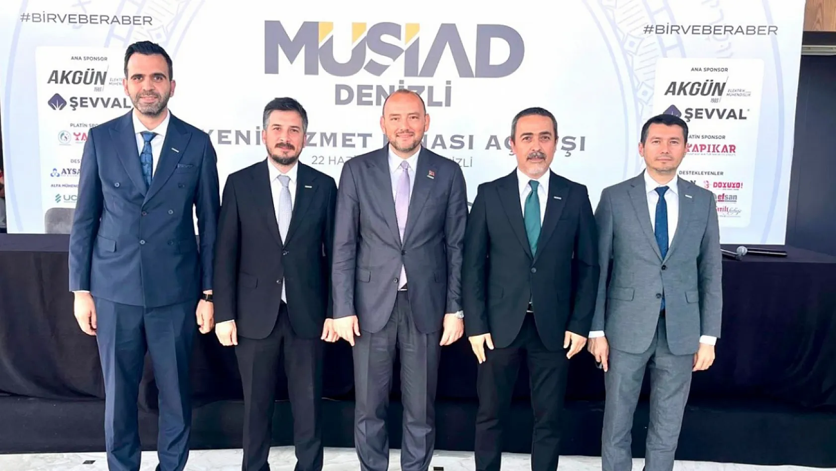 Muğla MÜSİAD, Denizli Şubesinin yeni hizmet binası açılışına katıldı