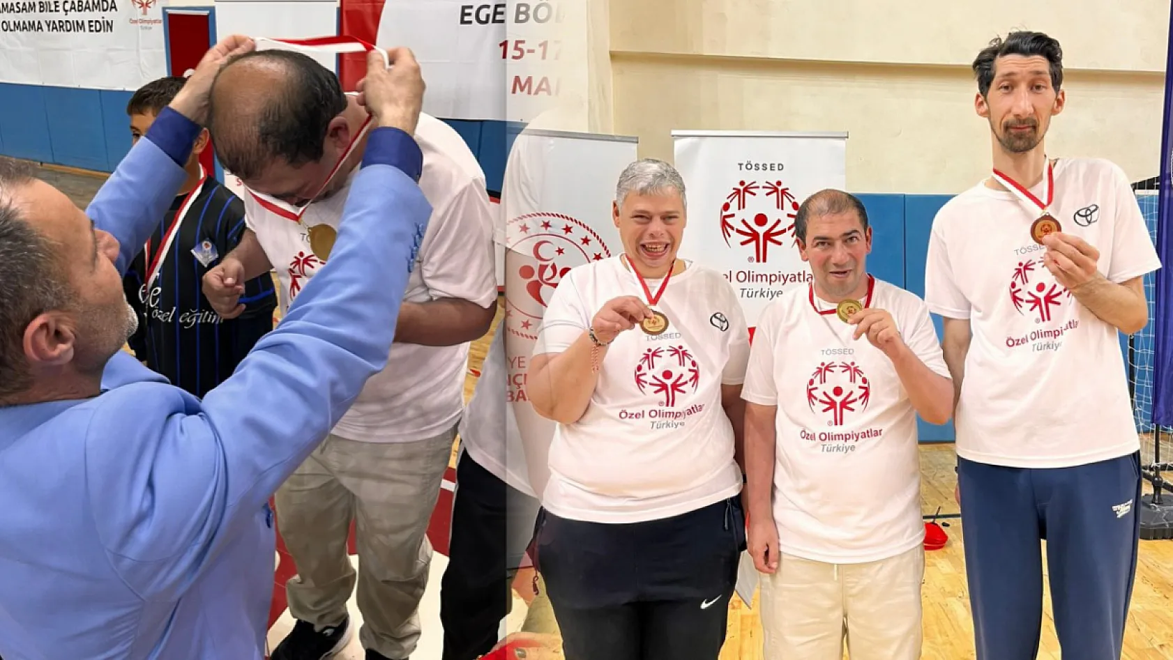 Muğla'nın özel sporcuları, Ege'ye damga vurdu