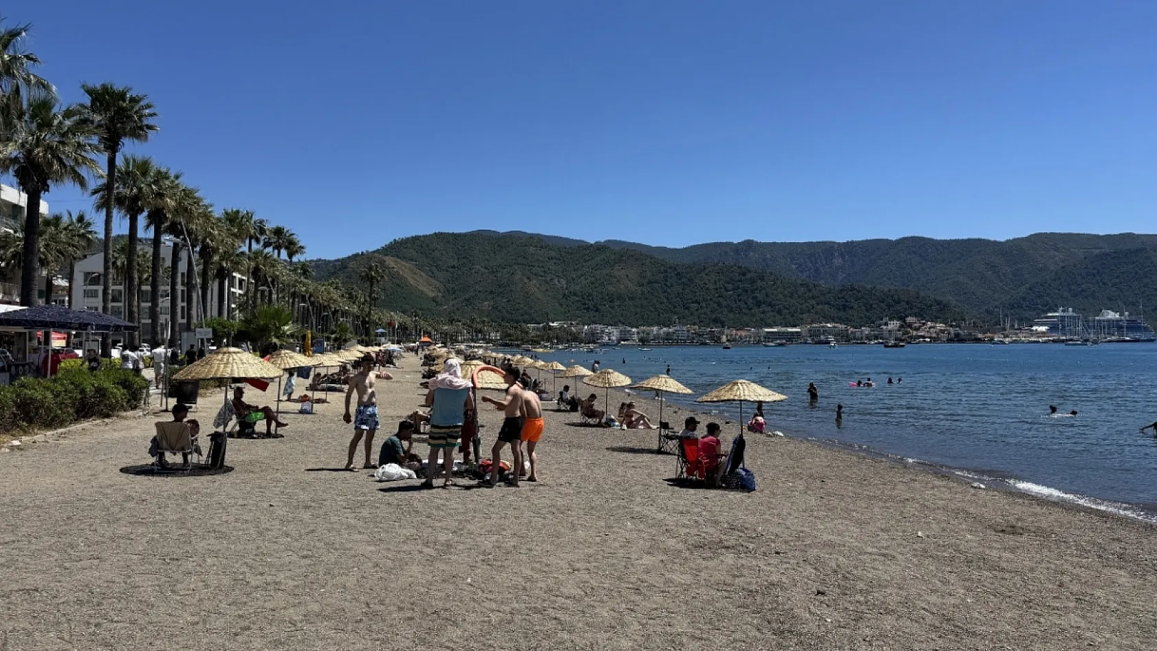 Muğla sahillerinde Kurban Bayramı'nın son gününde de hareketlilik sürdü