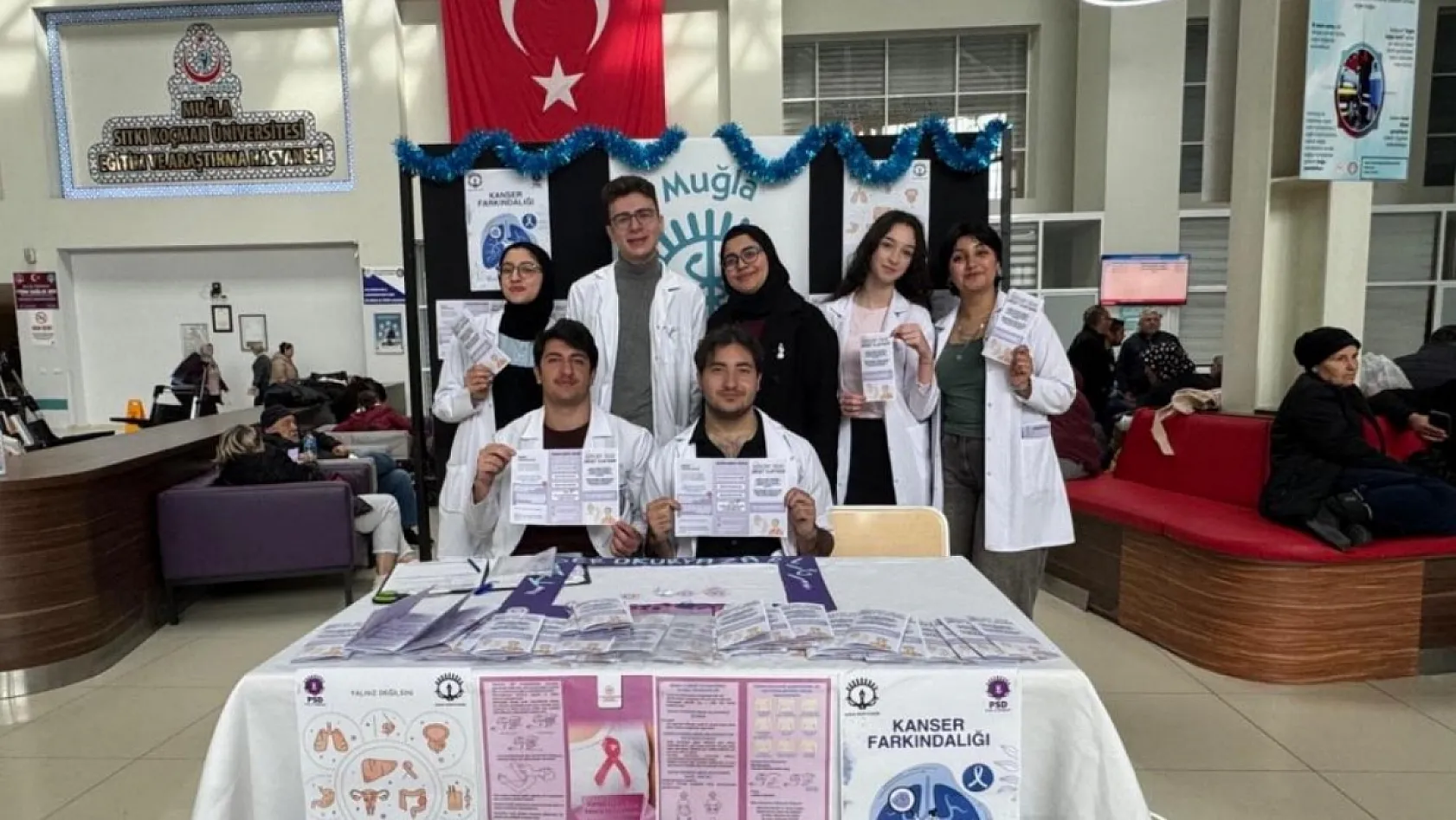 Muğla'da 'kanser okuryazarlığı' seferberliği genç tıbbiyelerden önemli adım