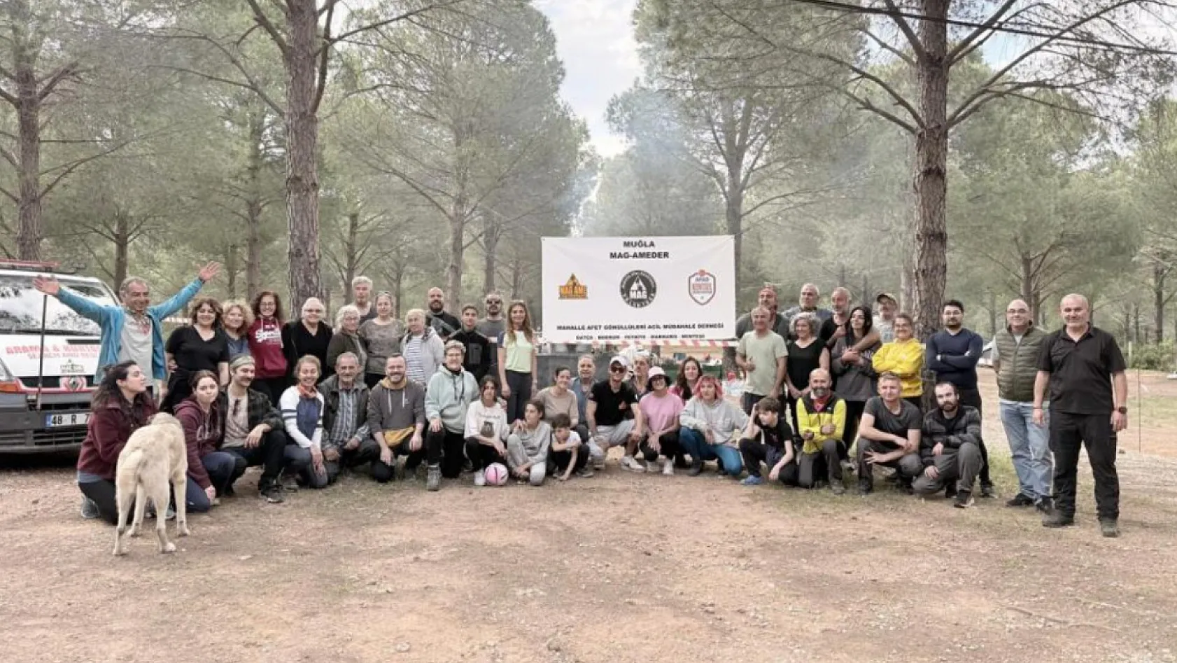 Muğla'da afet gönüllüleri Datça'da buluştu