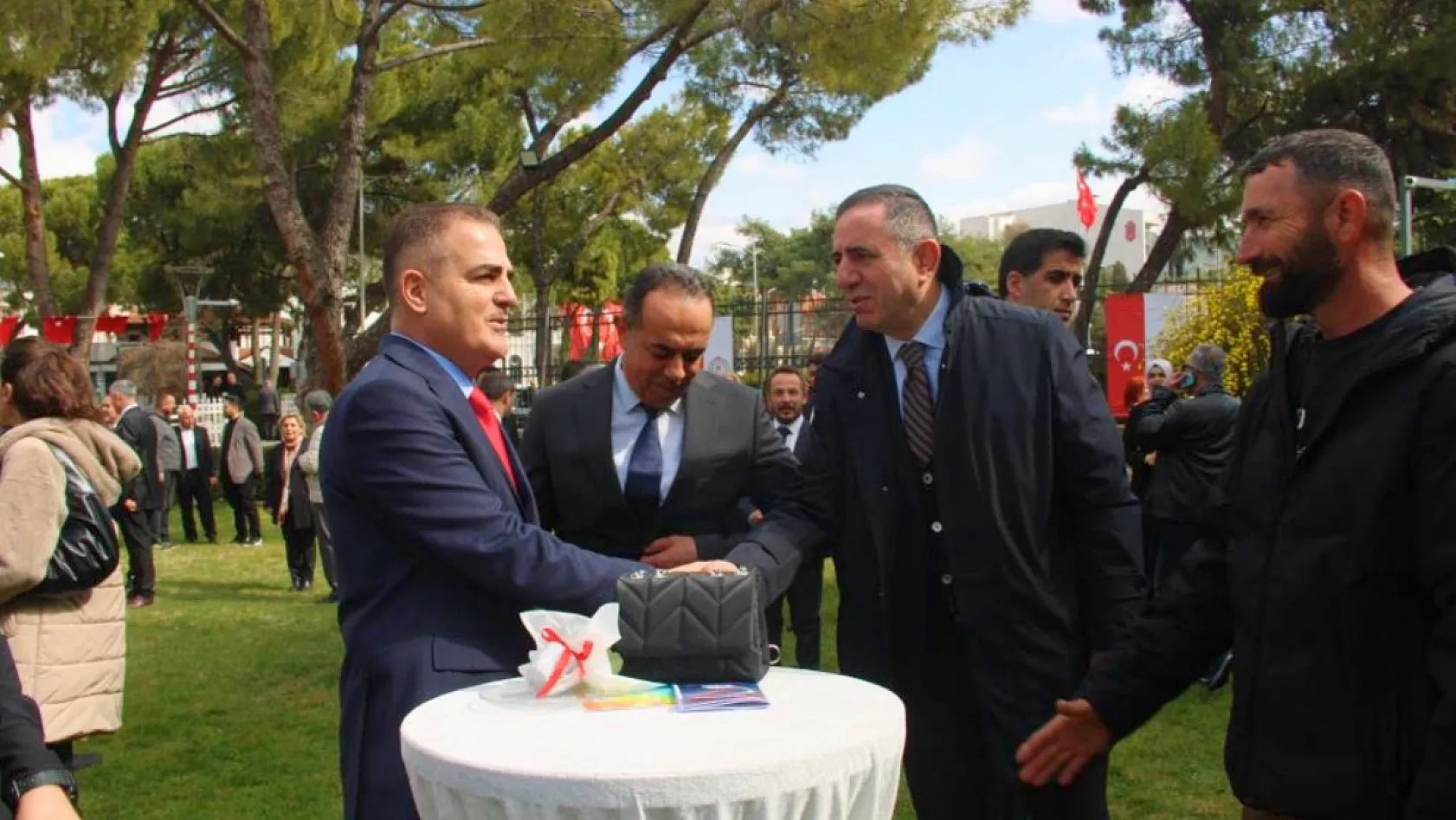 Muğla'da bayramlaşma töreni yapıldı