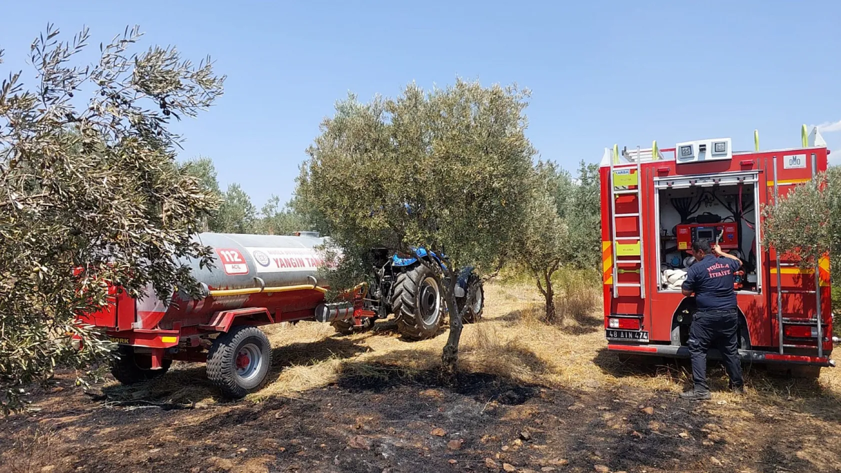 Muğla'daki her 10 yangından 7'si insan kaynaklı