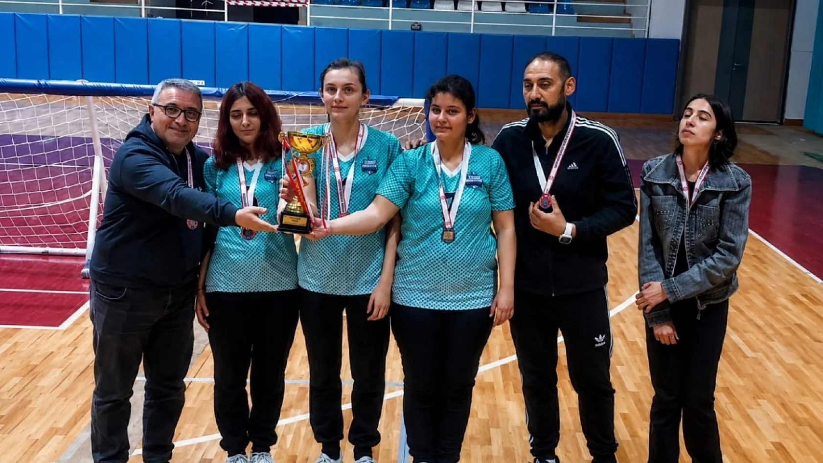 Muğla'nın altın kızları Goalball'da Türkiye ikincisi oldu