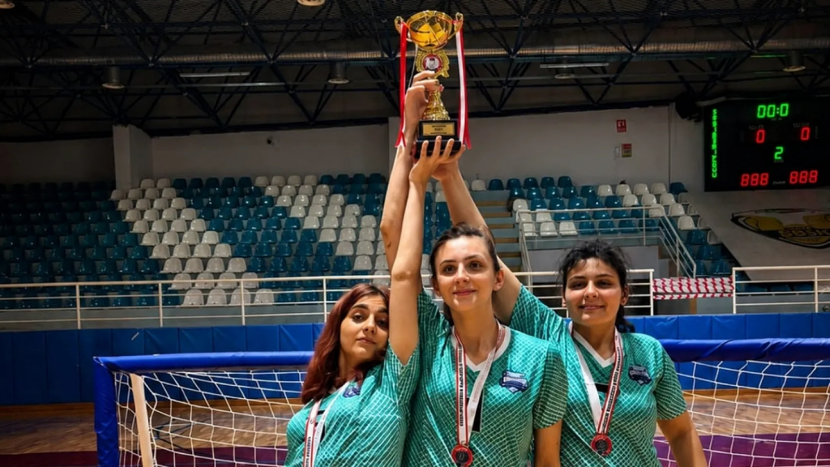 Muğla'nın altın kızları Goalball'da Türkiye ikincisi oldu