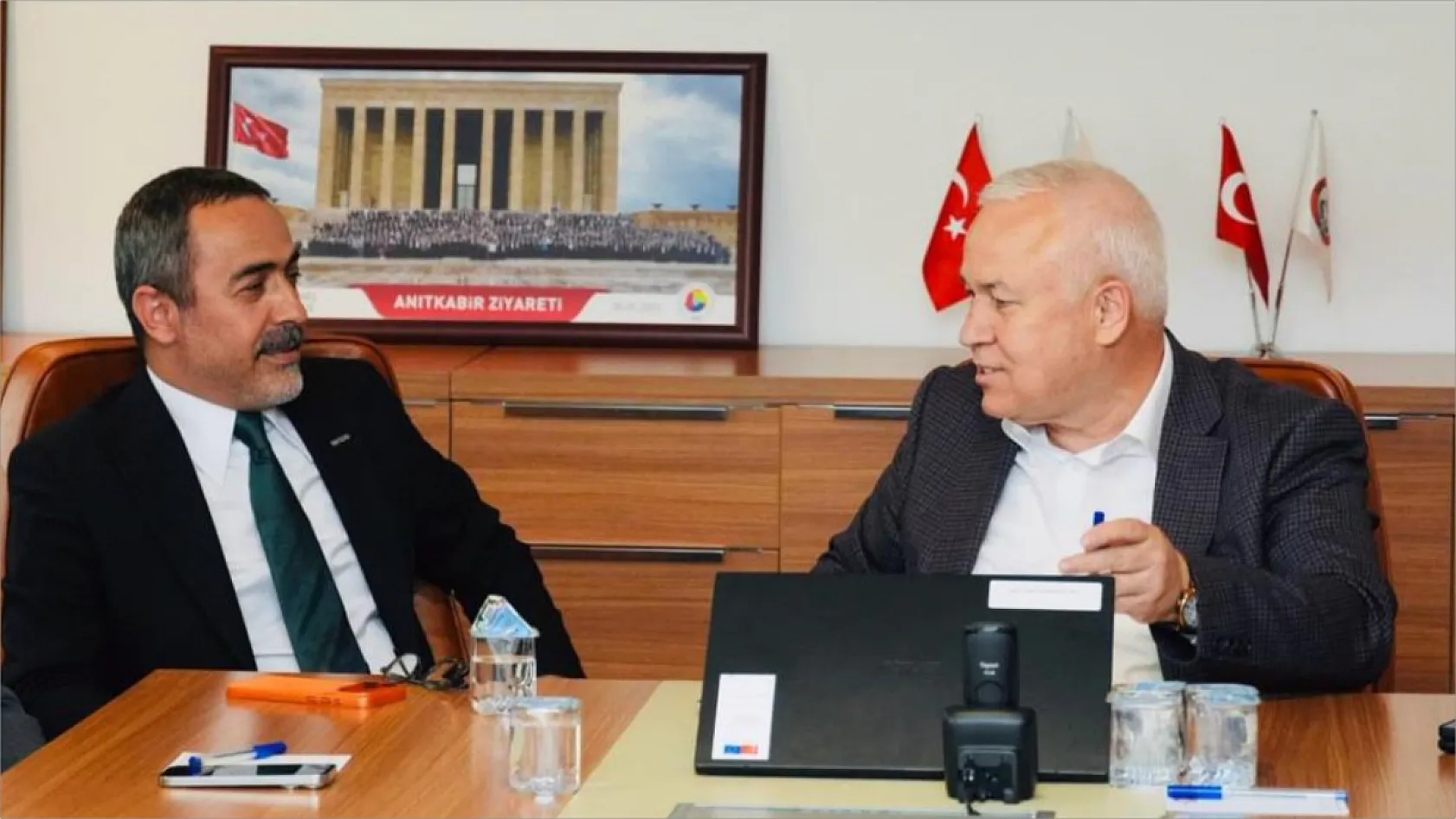 MÜSİAD Muğla Şubesi ile Muğla Ticaret Odası arasında ortak projeler görüşüldü