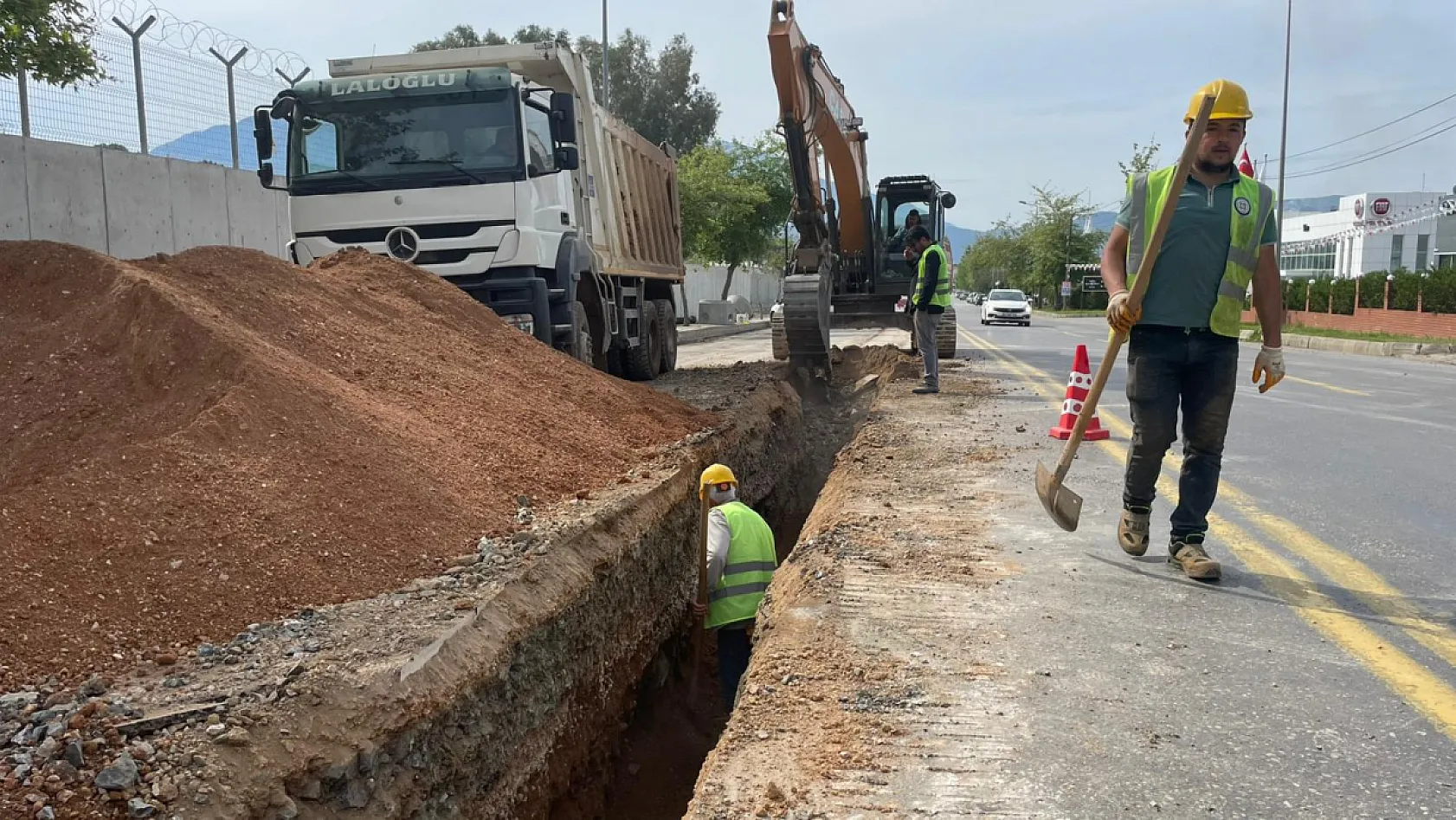 MUSKİ Fethiye'de altyapı yenileme çalışmalarına başladı