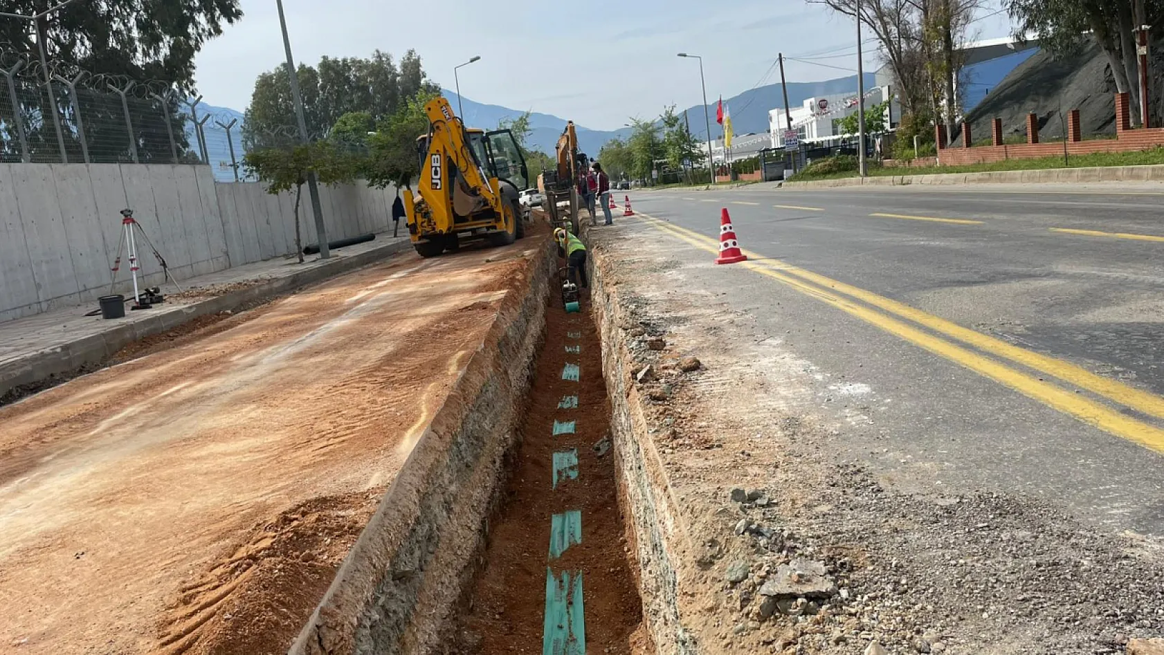 MUSKİ Fethiye'de altyapı yenileme çalışmalarına başladı