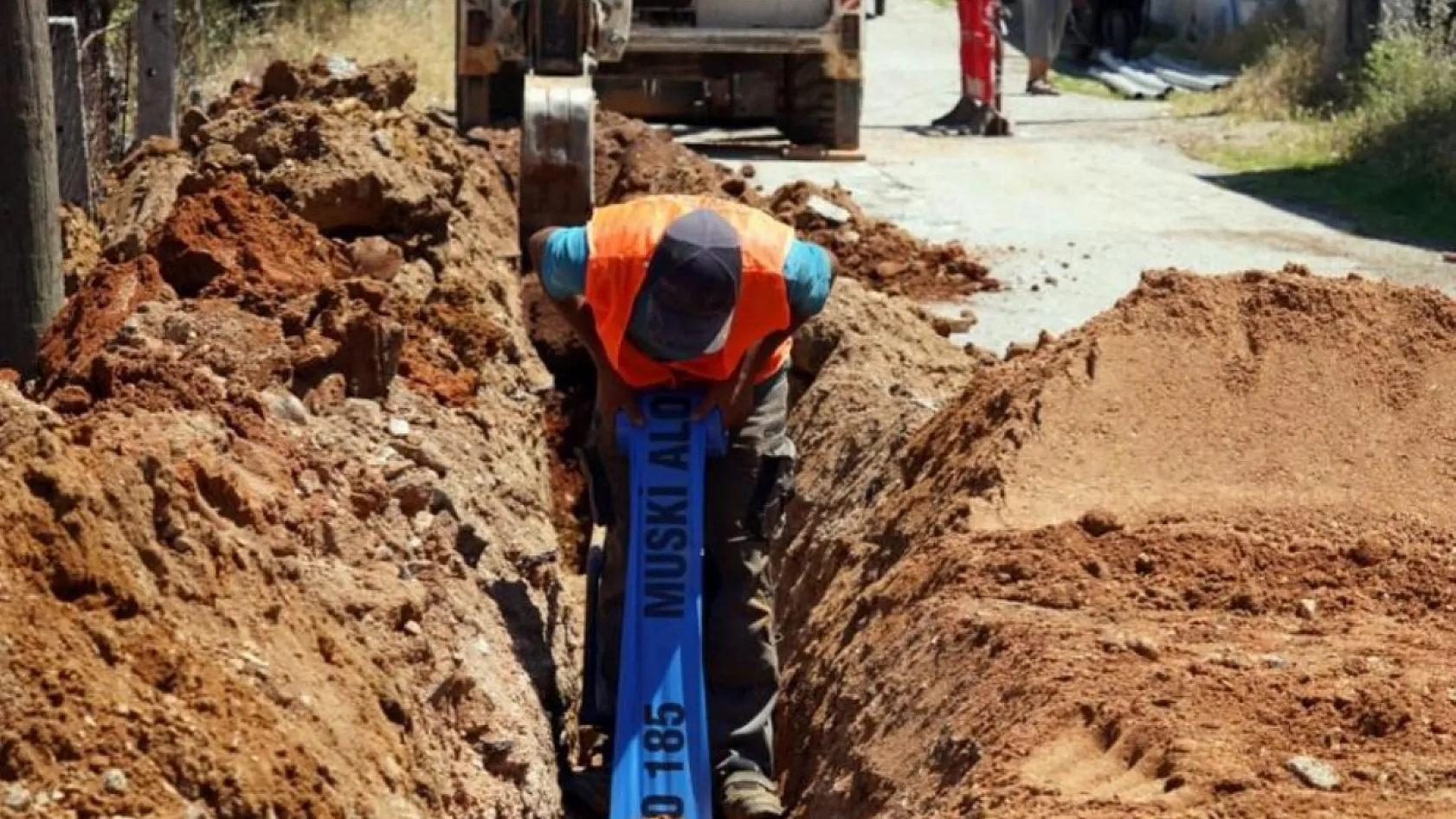 Menteşe'de içme suyu altyapısı yenileniyor