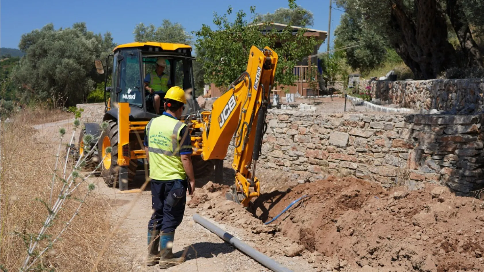 MUSKİ'den Zeytinköy'de İçme Suyu Hattı Yenileme Çalışması