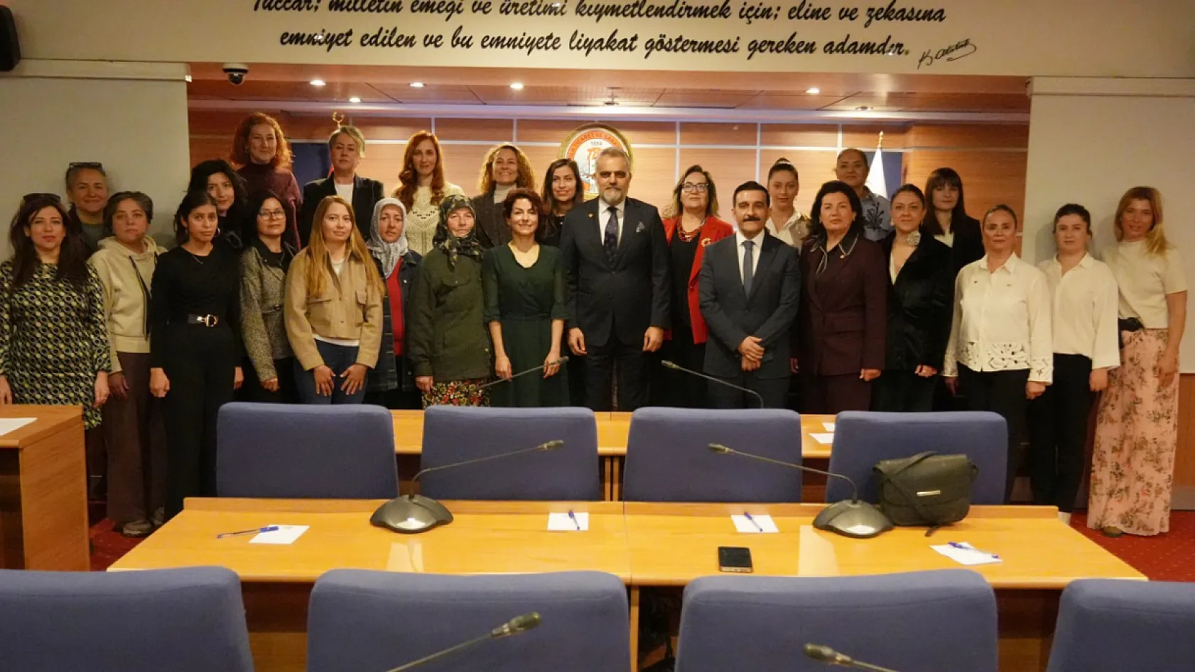 MUTSO'da Kadın Girişimcilere Yönelik KOSGEB Destekleri Anlatıldı