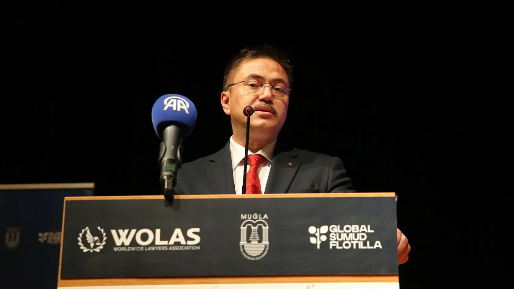 Muğla'da 'Soykırıma Karşı Sivil Direniş: Küresel Sumud Filosu ve Uluslararası Hukuk' Konferansı düzenlendi