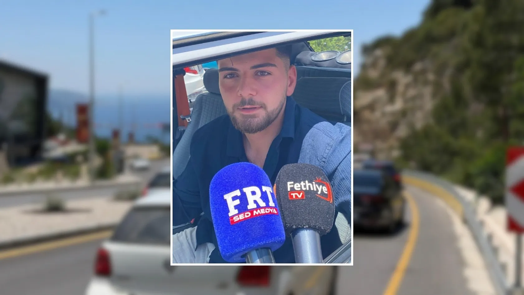 Ölüdeniz Yolunda 5 Kilometrelik Araç Kuyruğu! Tatilciler Araçlarını Bırakıp Plaja Yürüdü