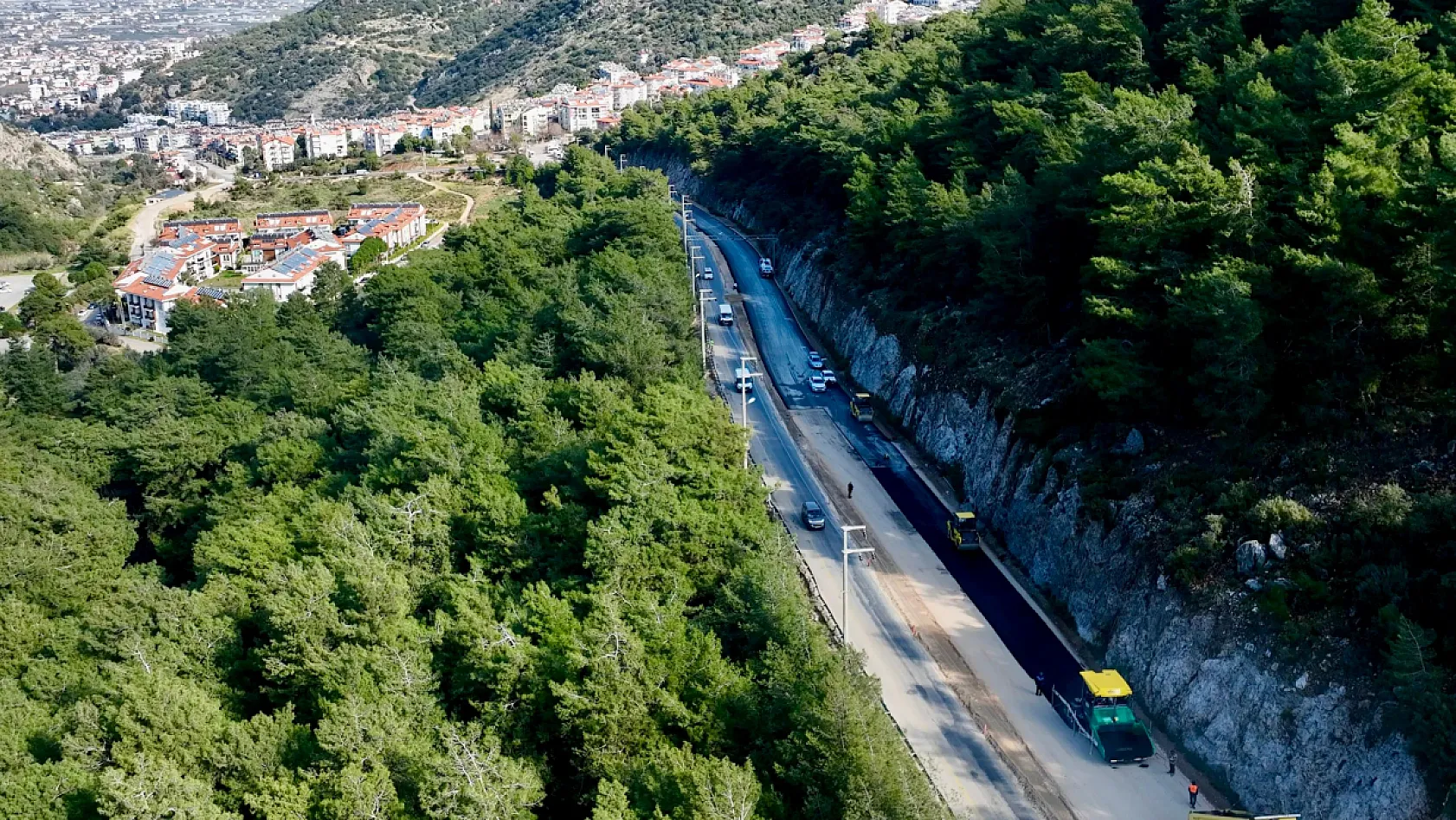 Fethiye Ölüdeniz'de 328 milyon TL'lik yatırım devam ediyor