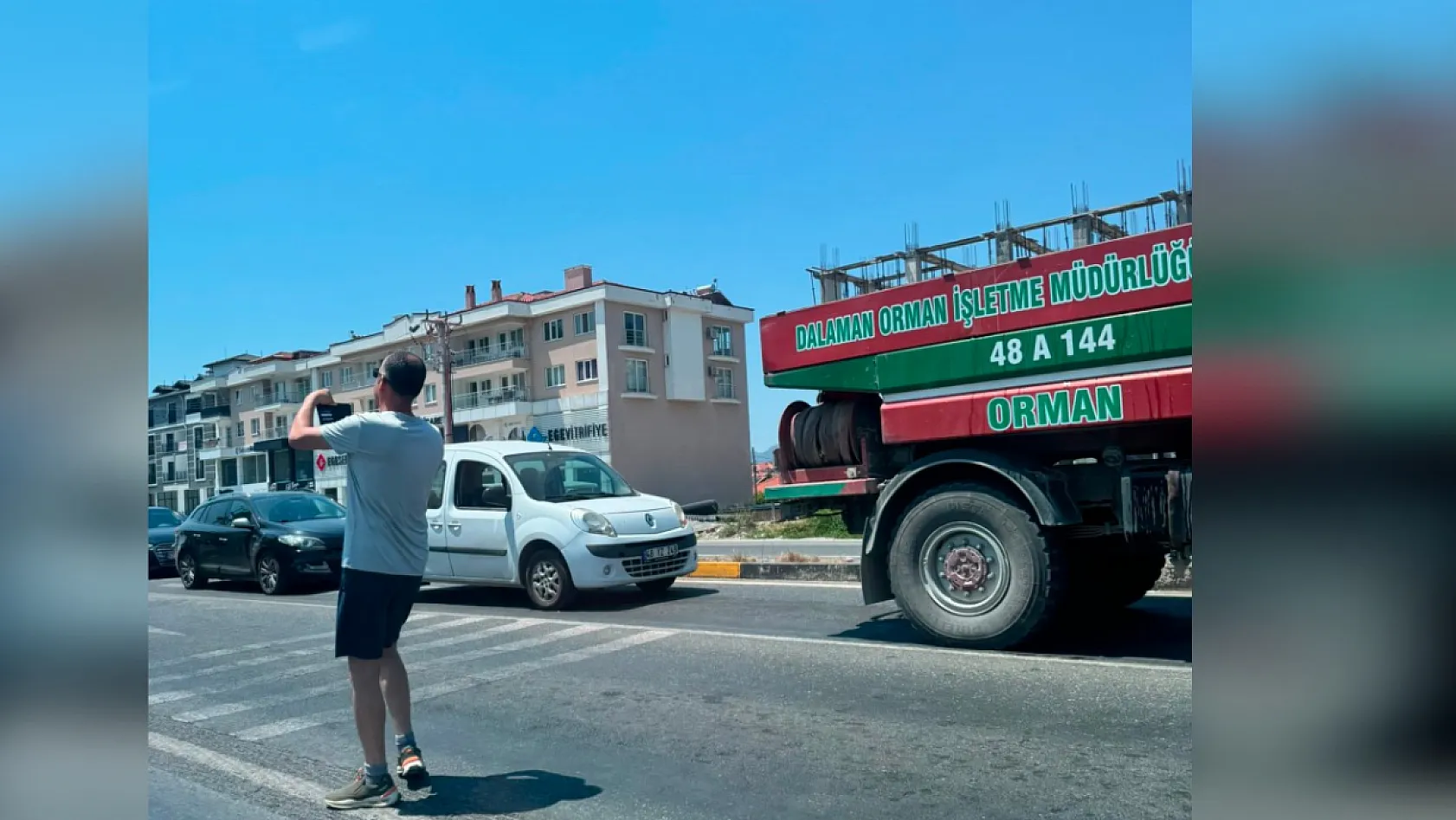 Ortaca'da zincirleme trafik kazası