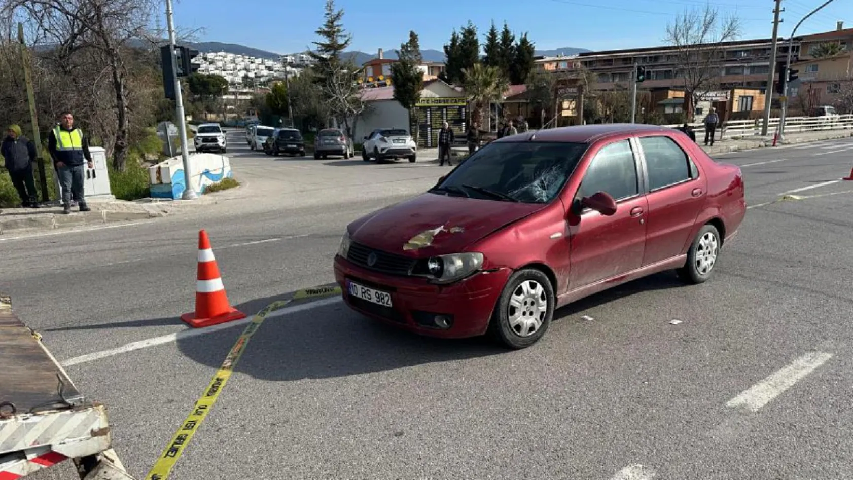 Otomobilin çarptığı yaya hayatını kaybetti