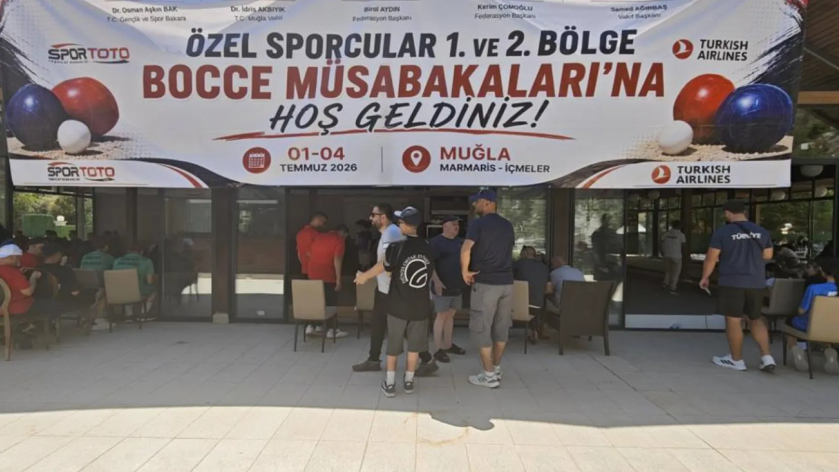 Özel sporcular Bocce Türkiye şampiyonası Muğla'da başladı
