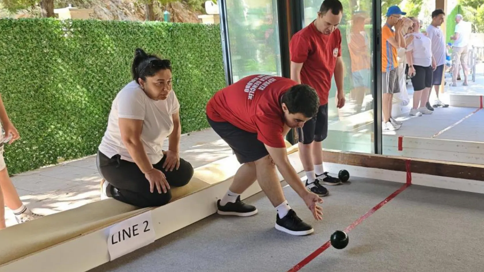 Özel sporcular Bocce Türkiye şampiyonası Muğla'da başladı