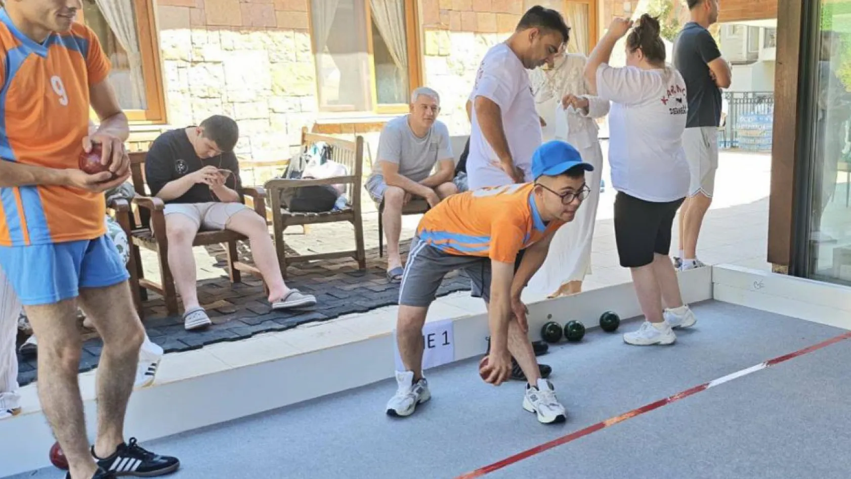 Özel sporcular Bocce Türkiye şampiyonası Muğla'da başladı