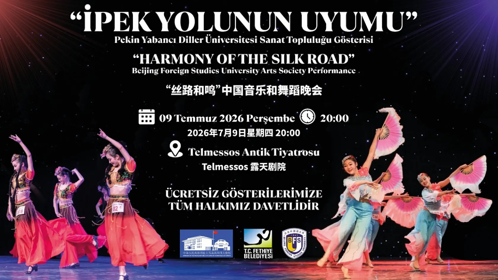 Pekin İle Fethiye Arasında Sanat Köprüsü