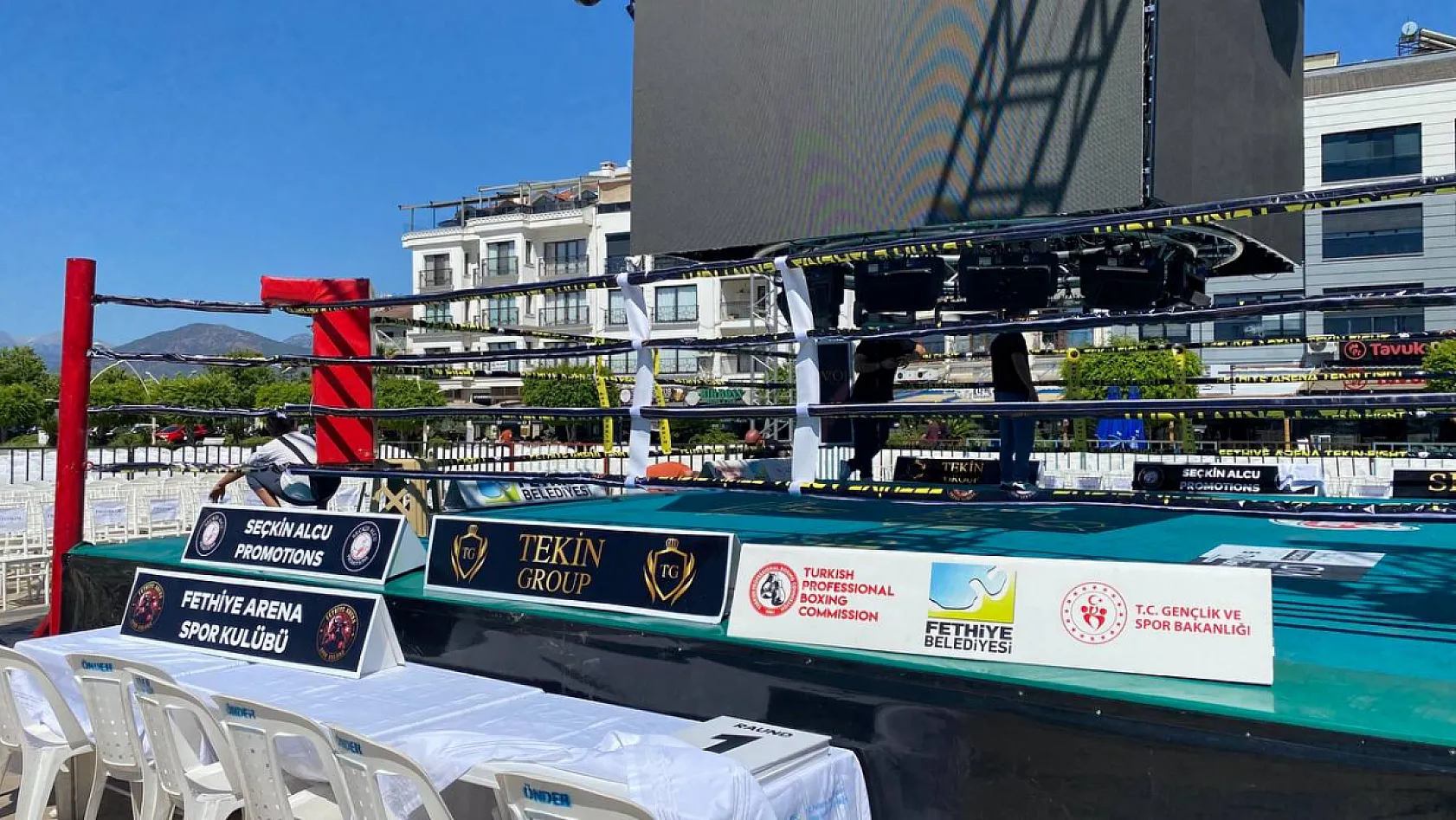 Fethiye Arena Tekin Fight İçin Hazırlıklar Tamamlandı