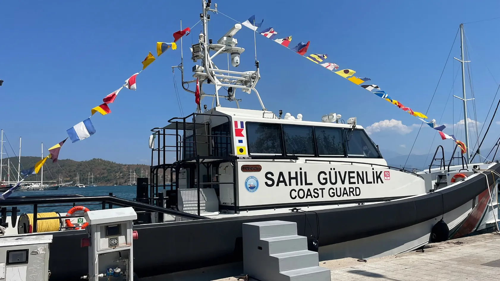 Sahil Güvenlik Botu Kabotaj Bayramı'nın 100. yılında Fethiyelilerle buluştu