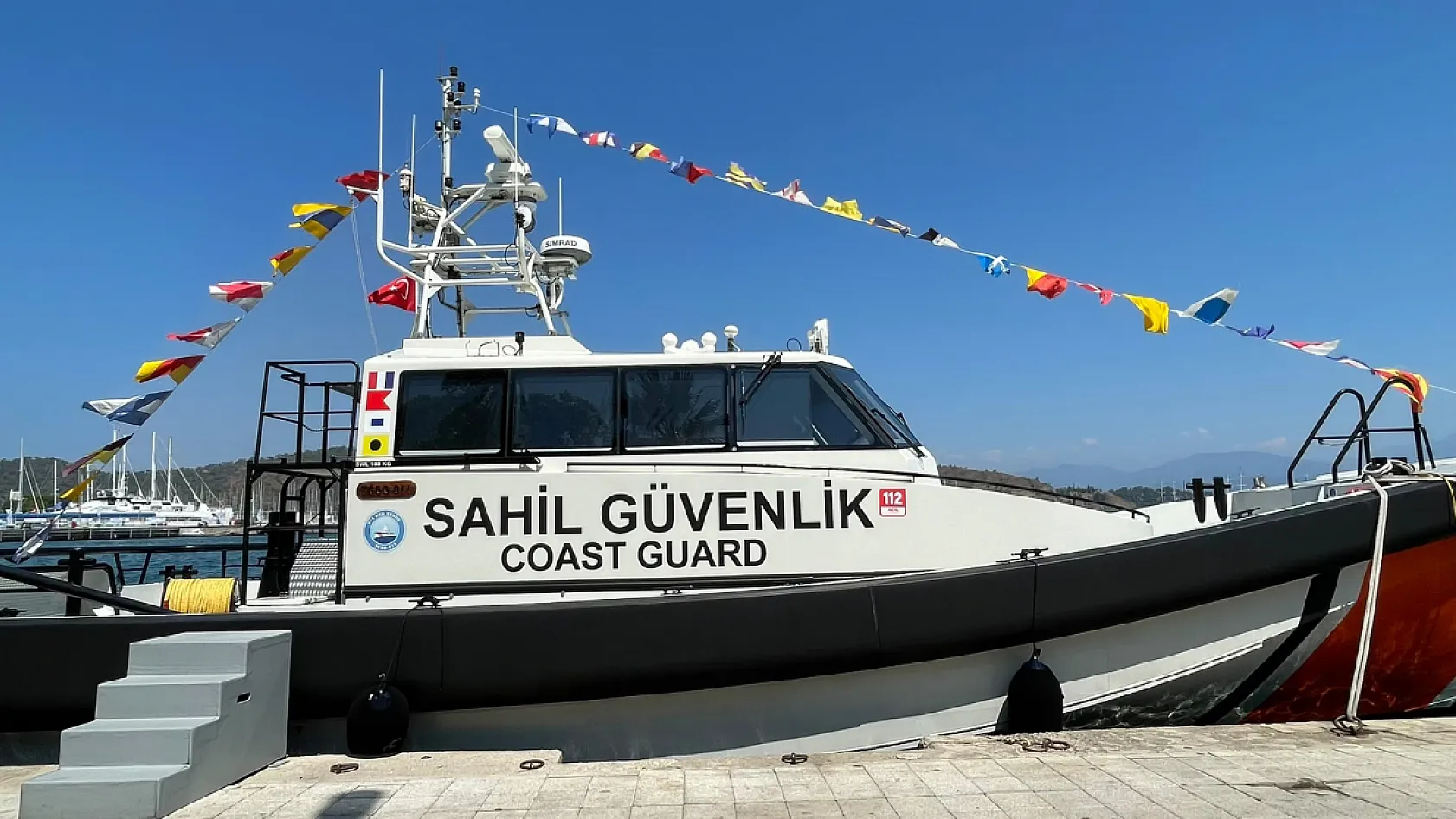 Sahil Güvenlik Botu Kabotaj Bayramı'nın 100. yılında Fethiyelilerle buluştu