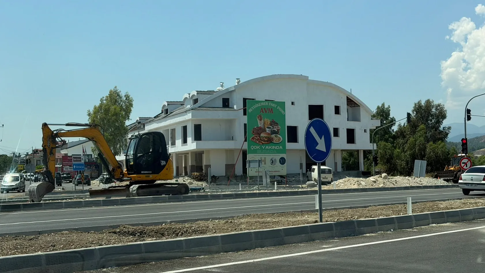 Saklıkent Kavşağı son dokunuşlarla tamamlanıyor