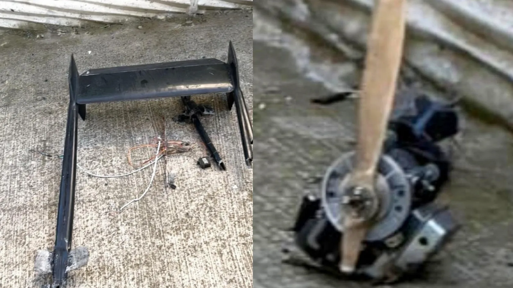 Samsun'da insansız hava aracı düştü: Evlerde hasar oluştu