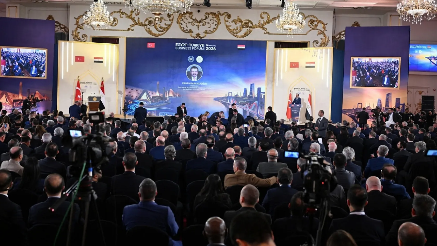 FTSO Başkanı Osman Çıralı, Türkiye–Mısır İş Forumu'na katıldı