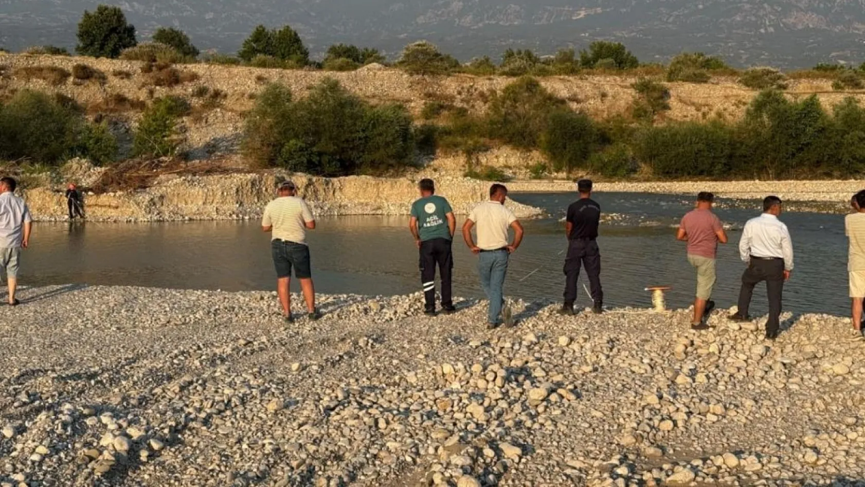 Seydikemer'de derede kaybolan 21 yaşındaki gencin cansız bedenine ulaşıldı