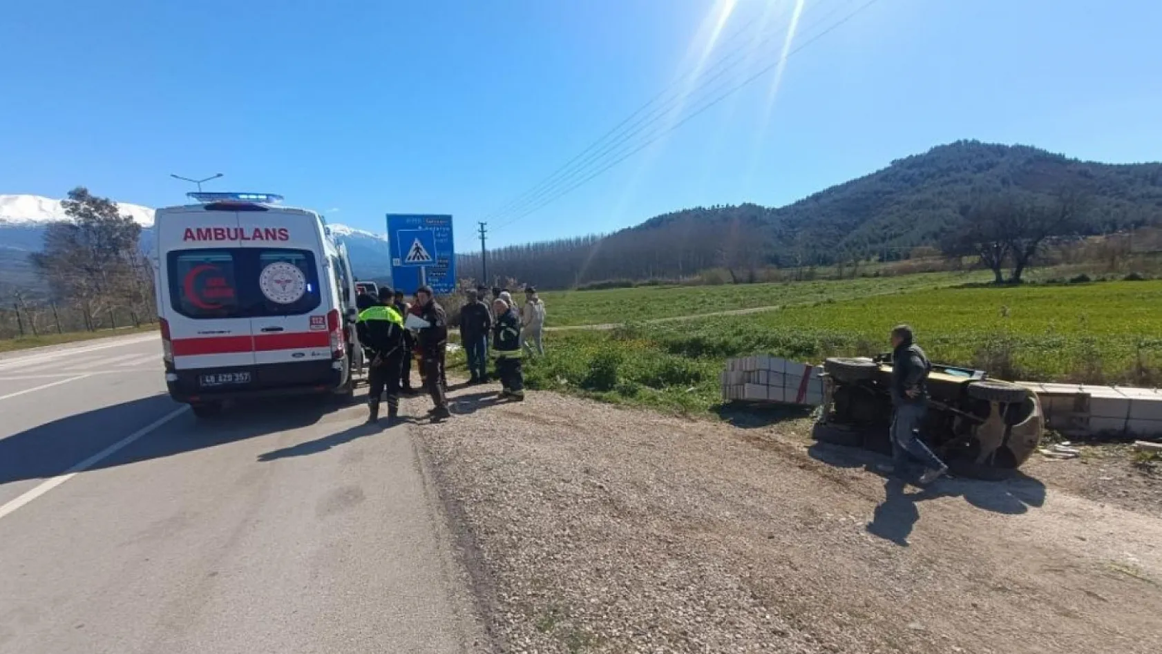 Seydikemer'de forklift kazasında ağır yaralanan işçi hayatını kaybetti