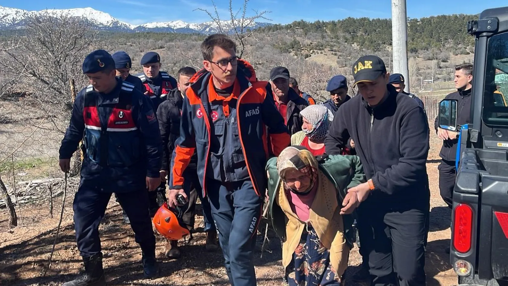Seydikemer'de kayıp olan alzheimer hastası kadın bulundu