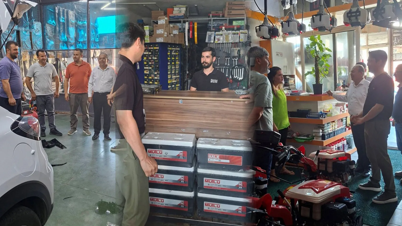 Seydikemer Kaymakamı Dilekli, sanayi esnafıyla bir araya geldi
